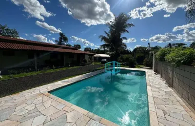 Chácara com 2 dormitórios à venda, 1100 m² por r$ 850.000,00 - condomínio portal dos ipês - ribeirão preto/sp