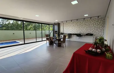 Casa em condomínio fechado com 5 quartos à venda no ibi aram, itupeva , 353 m2 por r$ 2.300.000
