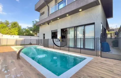 Casa em condomínio fechado com 4 quartos à venda no ibi aram, itupeva , 337 m2 por r$ 3.140.000