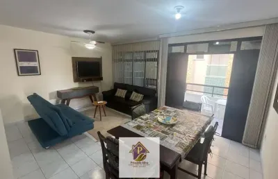 Apartamento na praia do itaguá,com 3 dormitorios 1 suíte,a 200metros do mar.