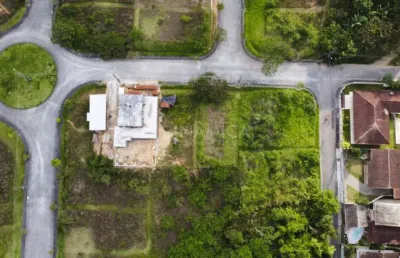 Terreno à venda na rua artur koball, escola agrícola, blumenau por r$ 489.000