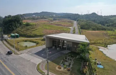 Terreno em condomínio fechado à venda na rua silvano cândido da silva sênio, 3065, ponta aguda, blumenau por r$ 385.000