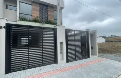 Casa com 2 quartos à venda na rua flor de lotus, s/n, santa terezinha, gaspar, 126 m2 por r$ 550.000