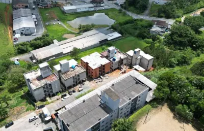 Apartamento com 2 quartos à venda na villa maria, 355, fortaleza alta, blumenau, 55 m2 por r$ 365.734