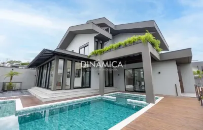 Casa em condomínio fechado com 4 quartos à venda na rua das dilênias, 110, itoupava norte, blumenau, 440 m2 por r$ 6.800.000