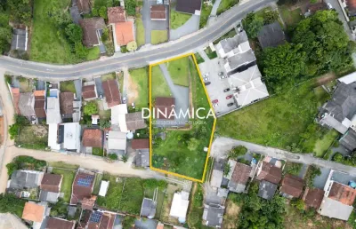 Terreno à venda na rua arnoldo beck, 740, itoupava central, blumenau por r$ 1.250.000