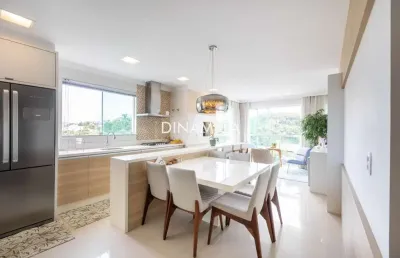 Apartamento com 3 quartos à venda na rua iguape, 230, itoupava seca, blumenau, 103 m2 por r$ 1.250.000