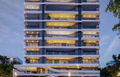 Apartamento com 3 quartos à venda na rua nilson fausto, 121, itacolomi, balneário piçarras, 175 m2 por r$ 1.977.812
