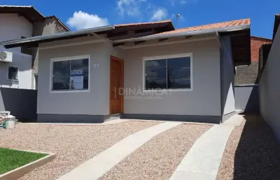 Casa com 2 quartos à venda na rua rubia simão, 37, estrada das areias, indaial, 72 m2 por r$ 340.000