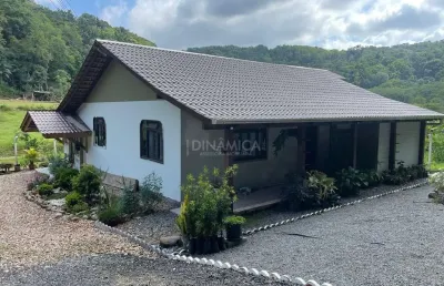 Chácara / sítio com 2 quartos à venda na rua pato branco, 100, encano do norte, indaial, 160 m2 por r$ 1.080.000