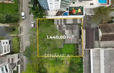 Terreno à venda na rua joão gomes da nóbrega, 162, vila nova, blumenau por r$ 3.000.000