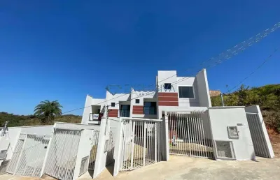 Casa para venda em santa luzia, novo centro, 2 dormitórios, 1 banheiro, 1 vaga