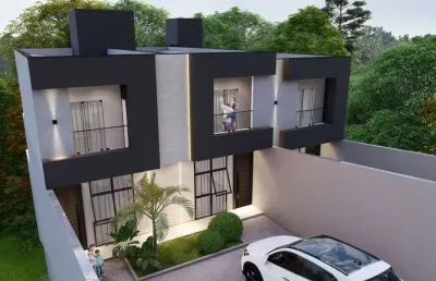 Casa para venda em santa luzia, novo centro, 2 dormitórios, 2 suítes, 3 banheiros, 2 vagas