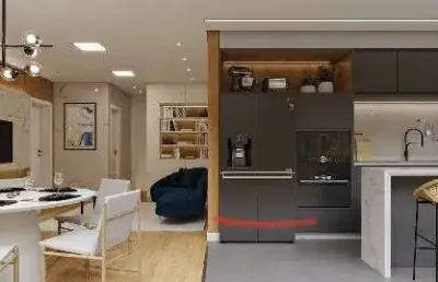 Apartamento 3 dormitórios para venda em curitiba, cabral, 3 dormitórios, 1 suíte, 3 banheiros, 2 vagas
