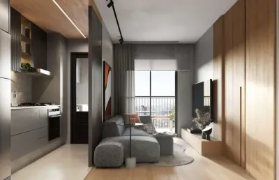 Apartamento 2 dormitórios para venda em curitiba, portão, 2 dormitórios, 1 suíte, 1 banheiro, 1 vaga