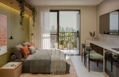Studio para venda em curitiba, são francisco, 1 dormitório, 1 banheiro