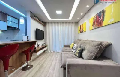 Apartamento icon com 2 dormitórios à venda, 78 m² por r$ 1.000.000 - vila ema - são josé dos campos/sp