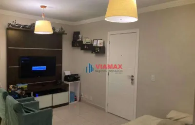 Apartamento com 3 dormitórios à venda, 90 m² por r$ 975.000 - pátio cond clube - jardim aquarius - são josé dos campos/sp