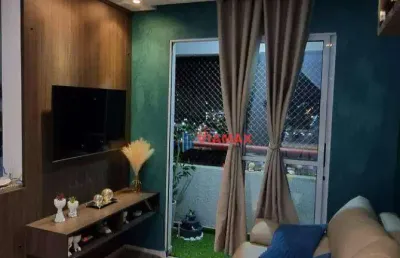 Apartamento com 2 dormitórios à venda, 61 m² por r$ 400.000,00 - villa branca - jacareí/sp