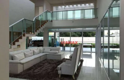 Casa com 5 dormitórios à venda, 680 m² por r$ 8.510.000,00 - condomínio chácara serimbura - são josé dos campos/sp