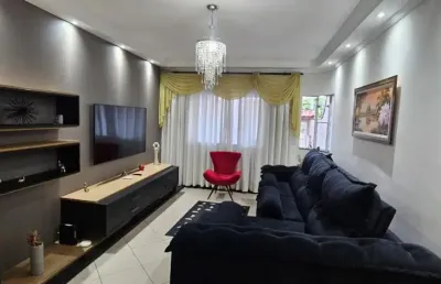 Lindo sobrado a venda 4 dorms 2 suítes 187m² - 4 vagas em vila guiomar - santo andré - sp.