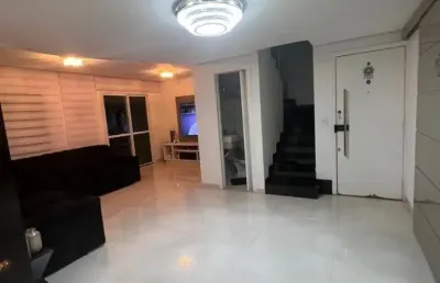 Linda cobertura a venda 3 dorms 1 suite 3 vagas em anália franco - são paulo - sp.