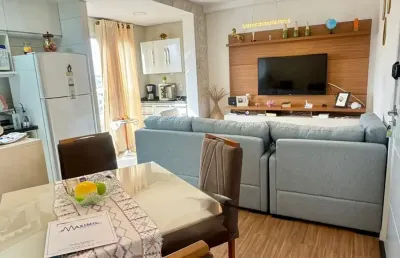 Lindo apartamento a venda 2 dorms 54m² - 1 vaga livre - bairro casa branca - santo andré - sp.