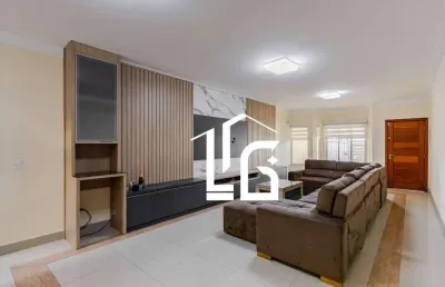 Sobrado alto padrão na penha de frança – 213m², 4 suítes, 4 vagas