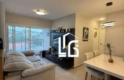 Apartamento mobiliado com 2 dormitórios à venda, 52 m² por r$ 425.000 - vila são francisco - são paulo/sp