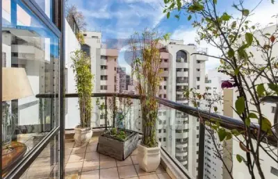 Cobertura com 3 quartos à venda na rua indiana, 437, brooklin paulista, são paulo por r$ 2.550.000