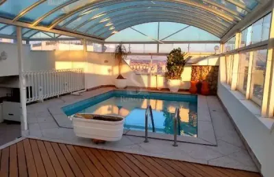 Cobertura com 4 quartos à venda na avenida washington luís, 1576, jardim marajoara, são paulo por r$ 6.000.000