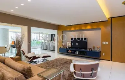 Apartamento com 4 quartos à venda na avenida juriti, 73, moema, são paulo por r$ 12.780.000
