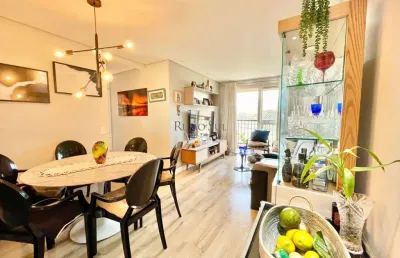 Apartamento com 3 quartos à venda na rua duque costa, 365, jardim marajoara, são paulo por r$ 560.000