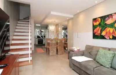 Casa em condomínio fechado com 4 quartos à venda na rua josé sebastião de sá, 82, campo grande, são paulo por r$ 993.000