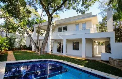 Casa em condomínio fechado com 4 quartos à venda na rua job lane, 550, alto da boa vista, são paulo por r$ 6.000.000
