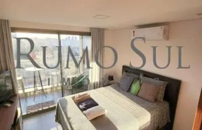 Apartamento com 1 quarto para alugar na avenida vereador josé diniz, 341, alto da boa vista, são paulo por r$ 3.580