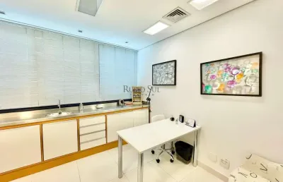 Sala comercial com 2 salas para alugar na avenida vereador josé diniz, 3457, campo belo, são paulo por r$ 2.500