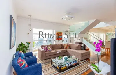 Cobertura com 4 quartos à venda na avenida washington luís, 1277, alto da boa vista, são paulo por r$ 3.190.000