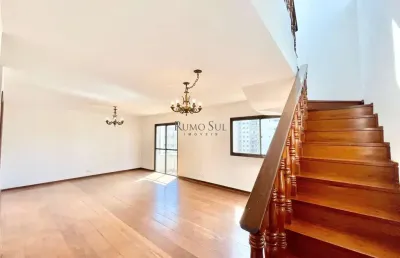 Cobertura com 4 quartos à venda na alameda dos aicás, 800, moema, são paulo por r$ 2.900.000