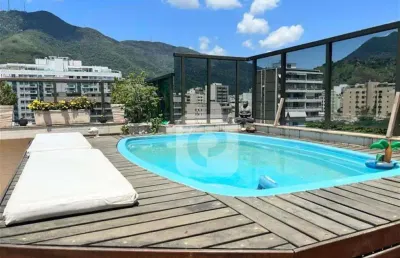 Cobertura  duplex três quartos  duas vagas na tijuca