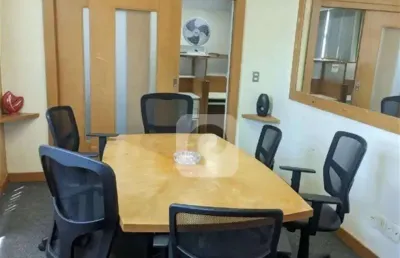 Conjunto de escritório mobiliado e decorado - 130m² avenida rio branco edifício central