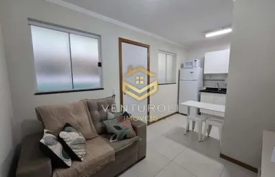 Apartamento 1 dormitório mobiliado perto de faculdades.