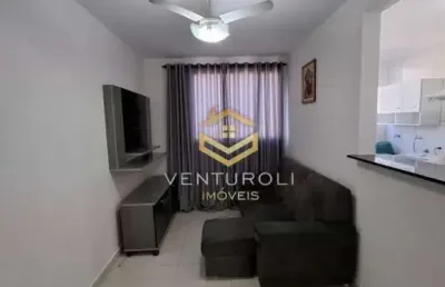 Apartamento para aluguel com 47 m² e 2 quartos em jardim terra branca, bauru - sp