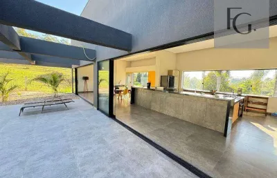 Sobrado com 4 dormitórios à venda, 500 m² por r$ 3.200.000,00 - loteamento terras de canaã - cambé/pr