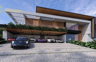 Casa em condomínio fechado com 8 quartos à venda na riviera, bertioga , 200 m2 por r$ 38.750.000