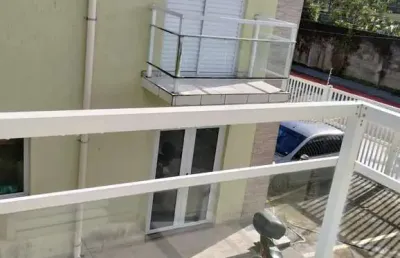 Casa em condomínio fechado com 2 quartos à venda no jardim rio da praia, bertioga  por r$ 450.000