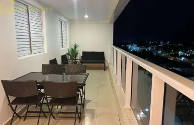 Apartamento com 2 quartos para alugar no centro, bertioga , 70 m2 por r$ 5.500