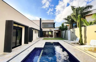 Casa com 4 dormitórios à venda, 400 m² por r$ 4.000.000,00 - condomínio reserva do paratehy - são josé dos campos/sp