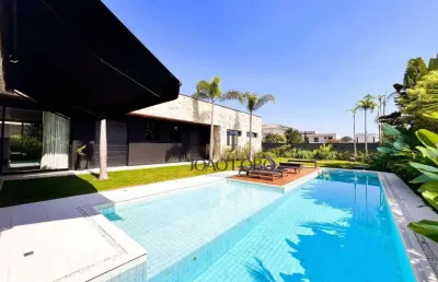 Casa com 5 dormitórios à venda, 800 m² por r$ 11.000.000,00 - condomínio chácara serimbura - são josé dos campos/sp