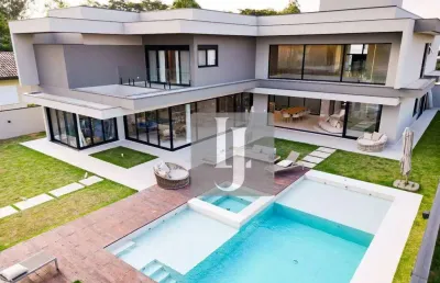 Casa com 5 dormitórios à venda, 700 m² por r$ 12.500.000,00 - condomínio chácara serimbura - são josé dos campos/sp